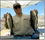 John McCain on bass fishing vacation in Lake Isabella!