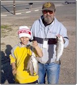 Father and Son Fishing Expedition! Trout!