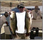 Catching trophy bass attournament!